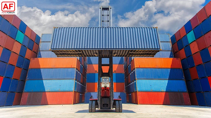 forklift container