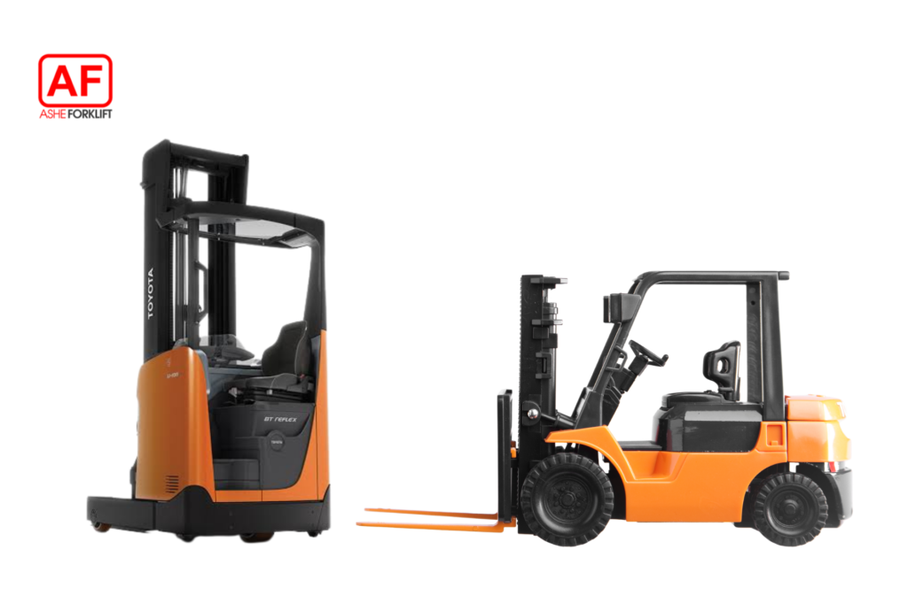 mengenal perbedaan forklift dan reach truck