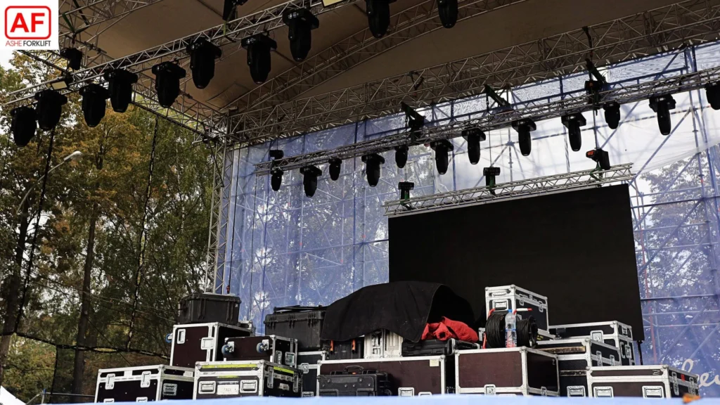 stage setup